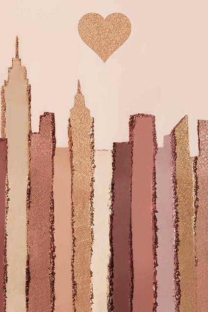 Skyline in makeup