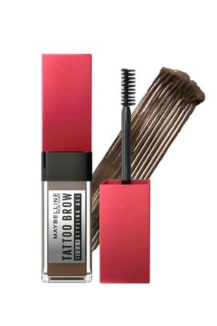 Effortless and bold brow styling using Maybelline Tattoo Brow Range-  Deep Brown