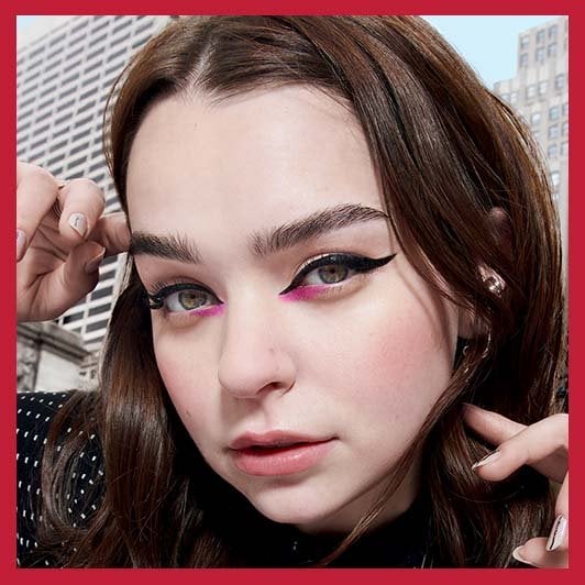 Create perfect cat eyes using Maybelline Line Tattoo Eyeliner