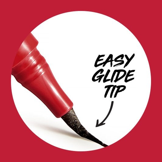 Vibrant lines with Maybelline Line Tattoo Eyeliner for bold statement