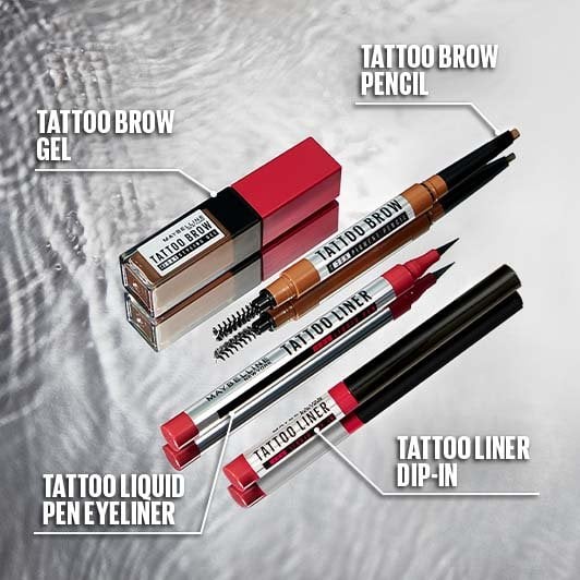 Smooth and easy glide with Maybelline Line Tattoo Eyeliner