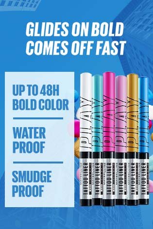 Maybelline Tattoo Play Liquid Eyeliner Shades