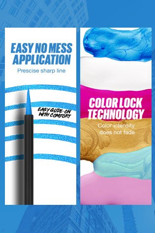 Maybelline Tattoo Play Liquid Eyeliner with Colour Lock Technology