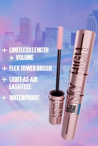 Ultimate Length with Maybelline Sky High Mascara