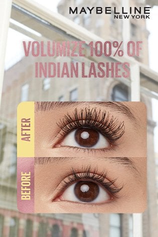 colossal mascara before after waterproof s