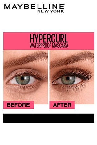 Hypercurl Mascara Before After Effect