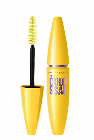Amplify Lashes with Maybelline Colossal Washable Mascara