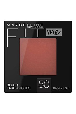 Natural Flush with Fit Me Mono Blush - Wine