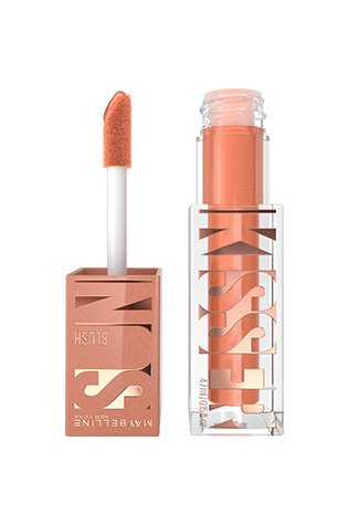 Maybelline New York Sunkisser Highlighter + Blush, 12H Wear, Downtown Rush