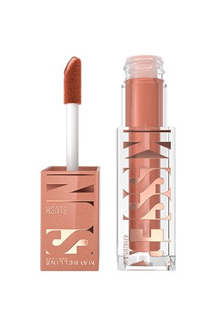 Maybelline New York Sunkisser Highlighter + Blush, 12H Wear, Shades On
