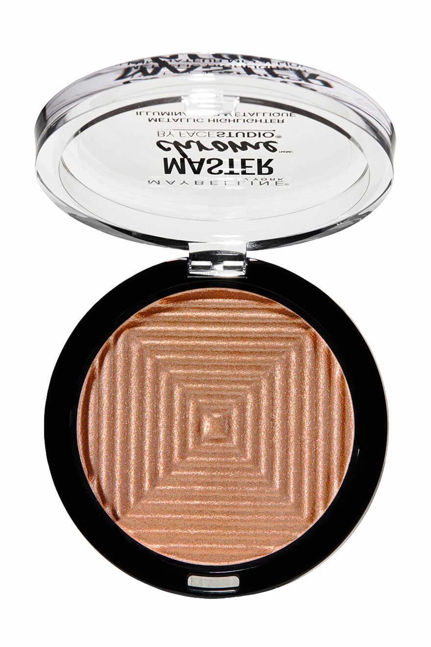Bold Glow Using Chrome Highlighter - Molten Gold