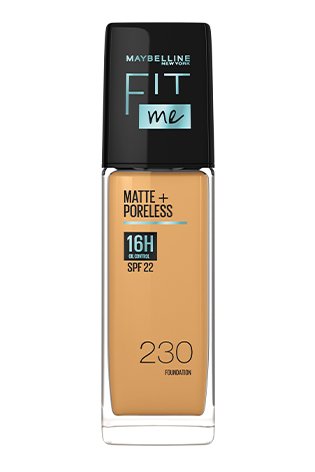 Fit Me Foundation: Matte Poreless Maybelline Fit Me Foundation