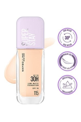 Maybelline New York Super Stay Lumi Matte Liquid Foundation + 115