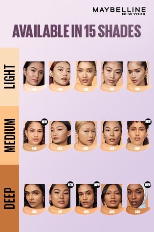 Maybelline New York Super Stay Lumi Matte Liquid Foundation All Shades 115