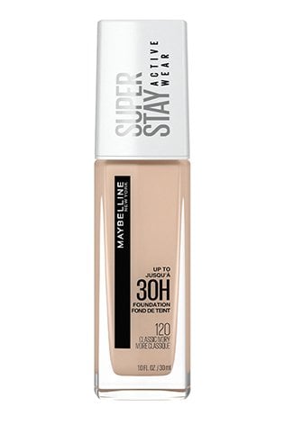 Consistent Look from Maybelline Super Stay Foundation - Classic Ivory