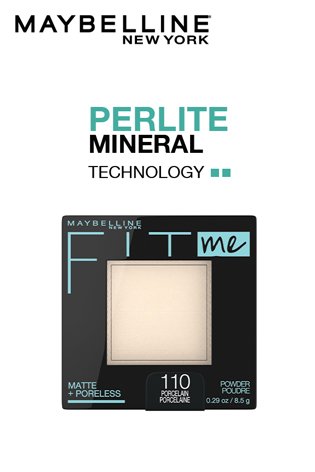 Matte Finish with Pressed Powder - Porcelain
