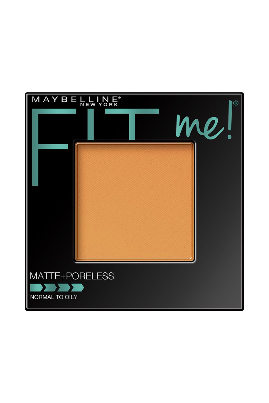 maybelline best compact powder for combination skin - Fit me pressed powder - toffee caramel