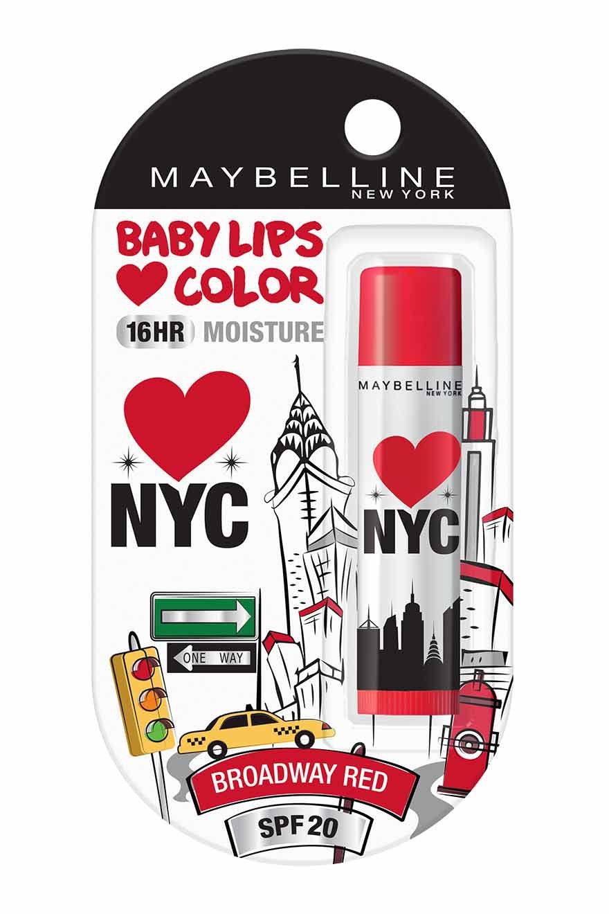 Maybelline Baby Lips Loves NYC Broadway Red