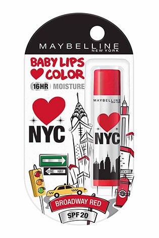 Maybelline Baby Lips Loves NYC Broadway Red