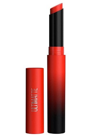 Bold Look Using Maybelline Ultimatte Lipstick - More Ruby
