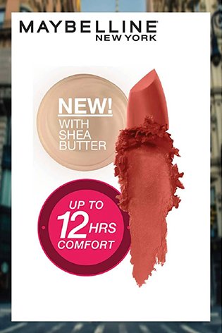Explore Maybelline Creamy Matte Lipstick Shades - Beige Appeal