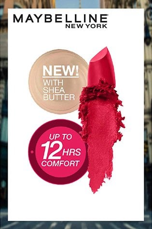 Explore Maybelline Creamy Matte Lipstick Shades - Dare to be Red