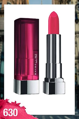 Maybelline New York Color Sensational Creamy Matte Lipstick Flaming Fuchsia