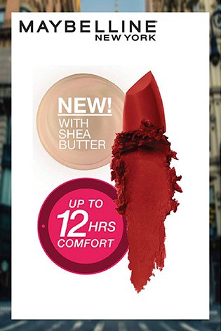 Explore Maybelline Creamy Matte Lipstick Shades - noho amber