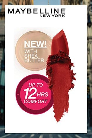 Explore Maybelline Creamy Matte Lipstick Shades - noho amber