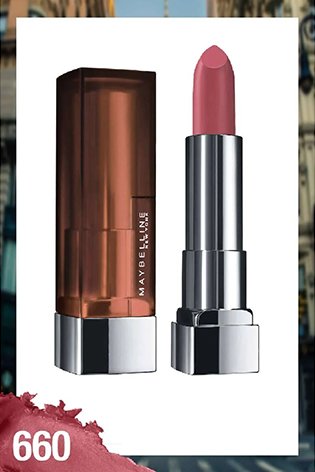Maybelline New York Color Sensational Creamy Matte Lipstick Touch of Spice