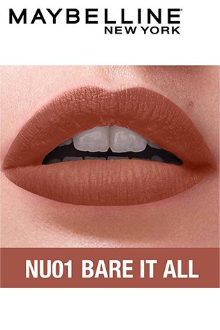 Compact Glamour with Sensational Liquid Matte Mini - Bare It All