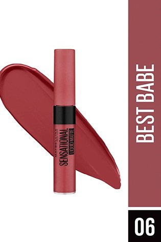 Lightweight Feel of Maybelline Sensational Matte Lipstick - Sensationally Me