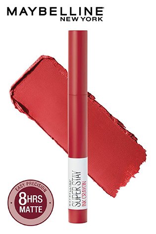 Long-Lasting Color with Maybelline Superstay Ink Crayon - hustle in heel
