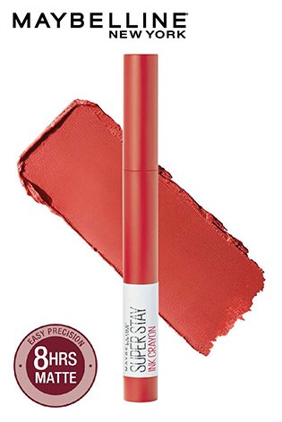 Long-Lasting Color with Maybelline Superstay Ink Crayon - laugh louder