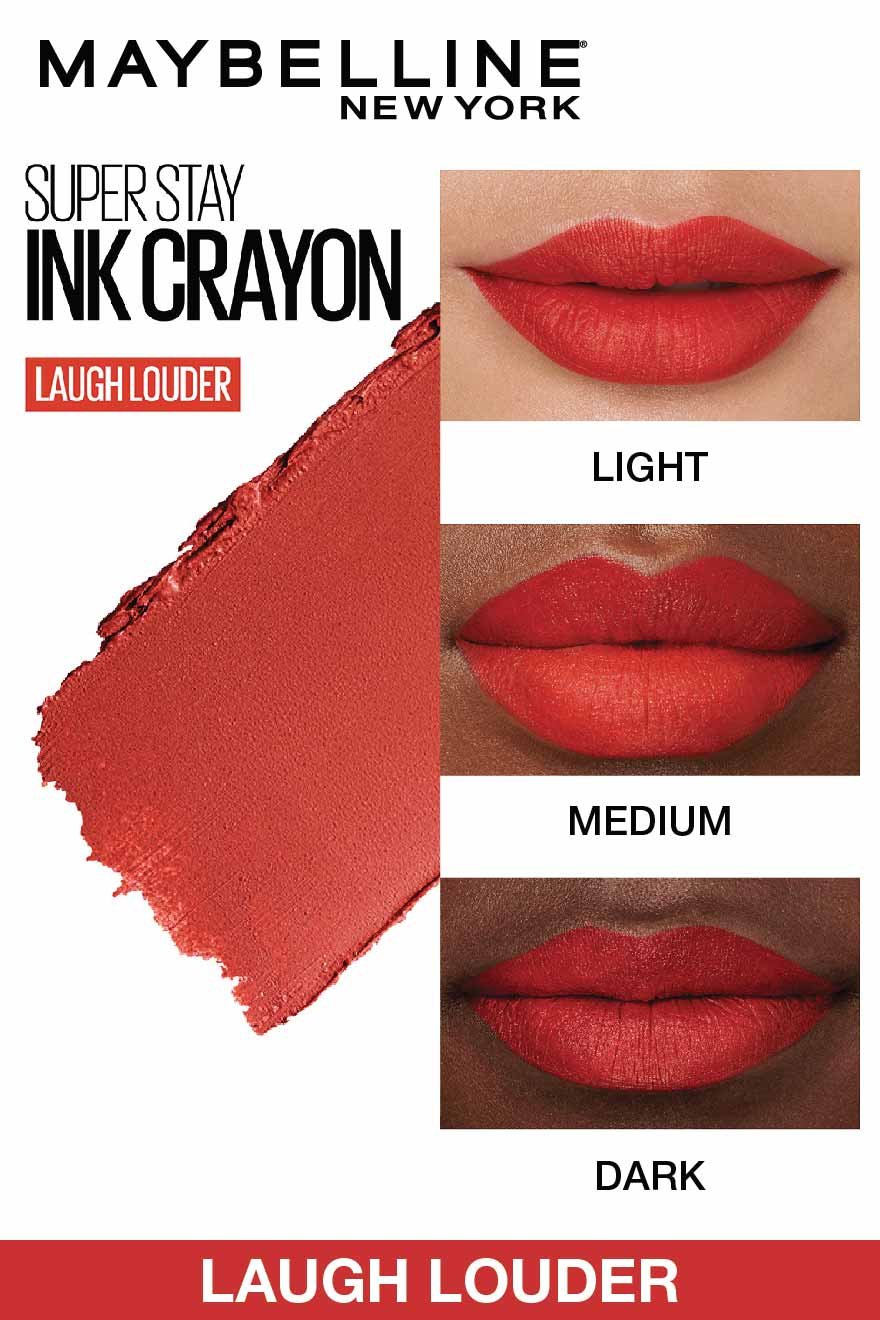 Bold Finish with Superstay Ink Crayon – Laugh Louder