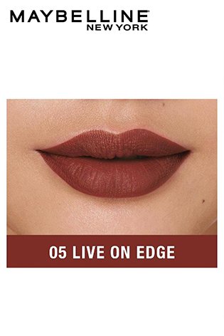 Bold Finish with Superstay Ink Crayon - Live on the edge