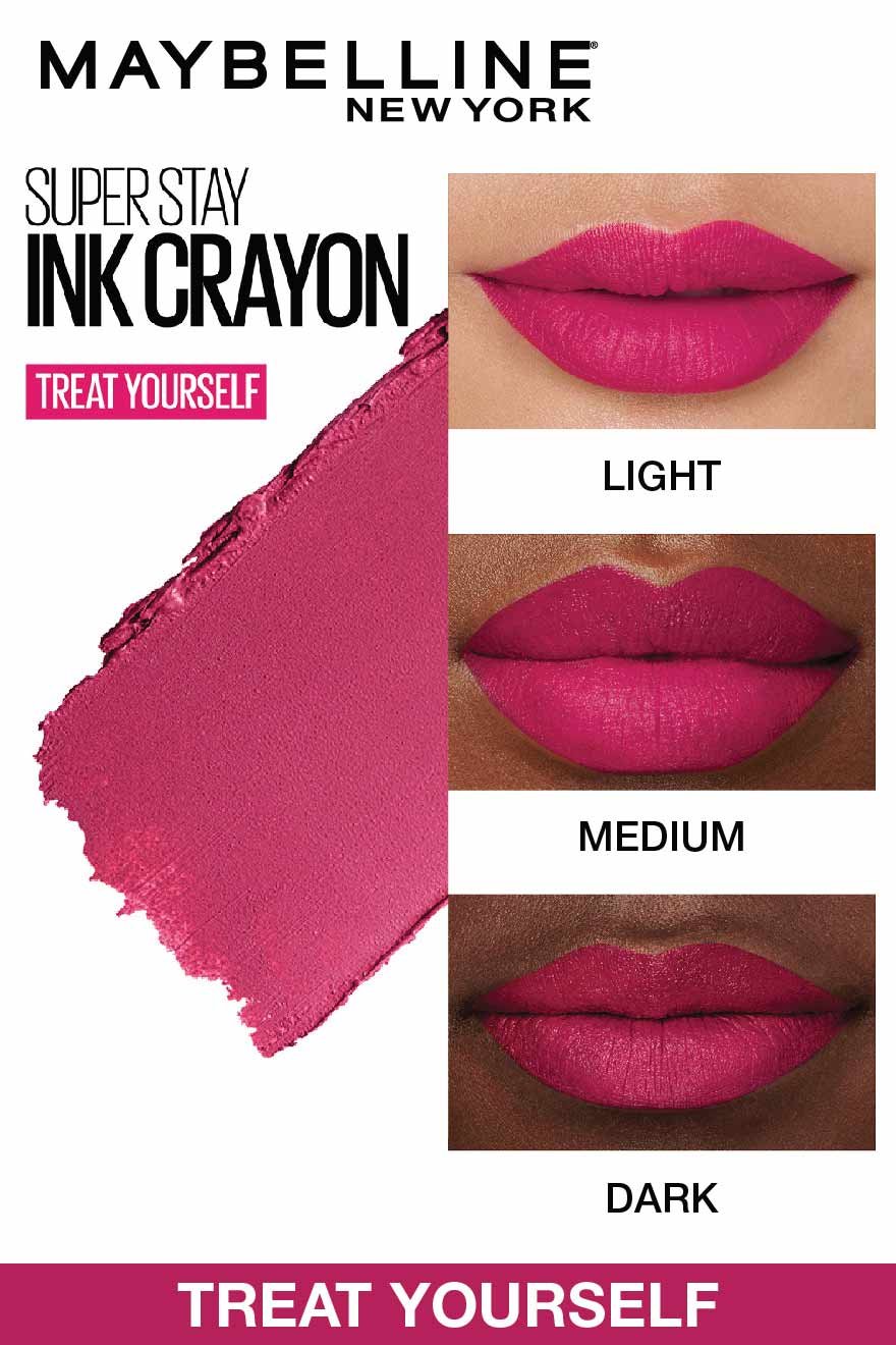 Bold Finish with Superstay Ink Crayon – Treat Yourself