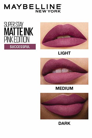 Superstay Matte Ink Pinks Edition for All Skin Tones – Successful