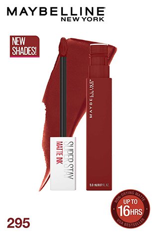 Maybelline Superstay Matte Ink Rogue Reds Gritty