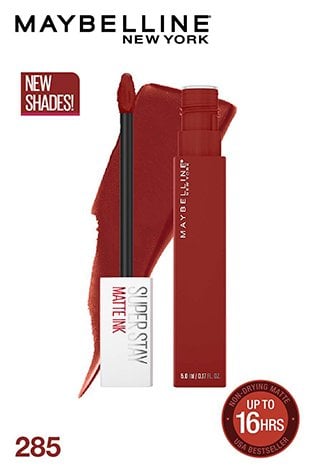 Maybelline Superstay Matte Ink Rogue Reds Front Runner