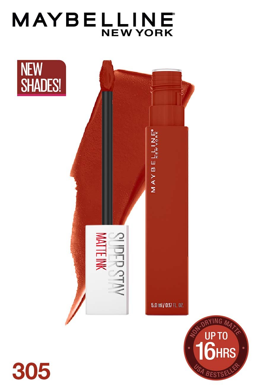 Maybelline Superstay Matte Ink Rogue Reds Unconventional