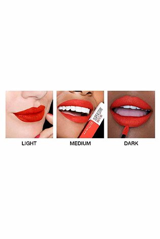 Bold Finish Using Maybelline Liquid Lipstick - Heroine