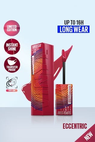 Maybelline Super Stay Vinyl Ink Liquid Lip Color, Ltd Edition  | Eccentric