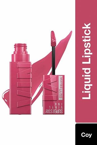 Bold Statement from Maybelline Vinyl Ink Lipstick - Coy