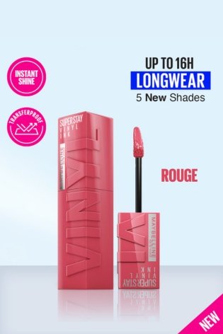 Glossy Finish with Maybelline Vinyl Ink - Rogue