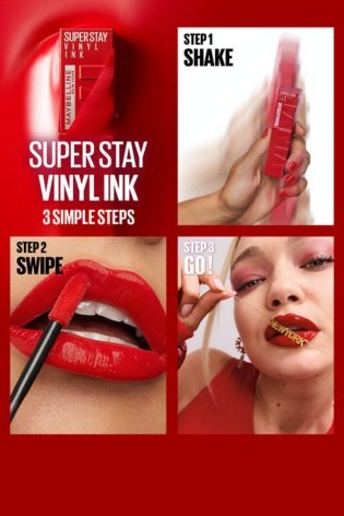 All-Day Wear with Vinyl Lipstick - Rogue