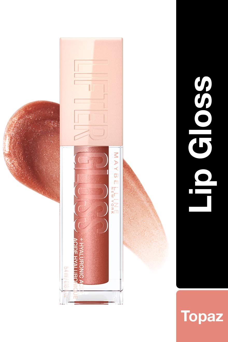 Glossy Finish with Maybelline Lifter Lip Gloss - Topaz