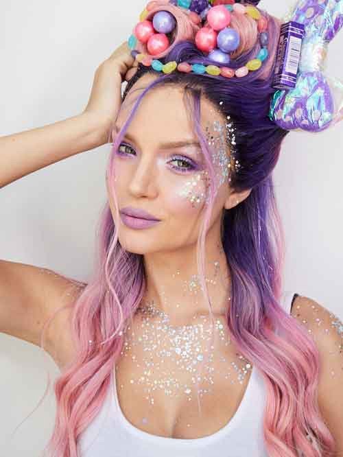 colorful makeup looks