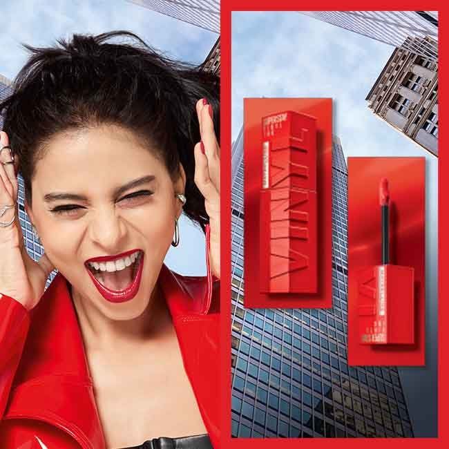 Suhana Khan Inspired Makeup for Red Dress - Maybelline India
